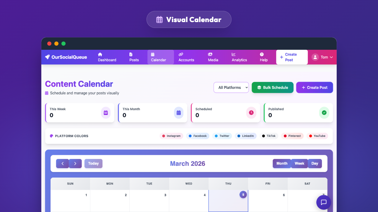 Visual Calendar